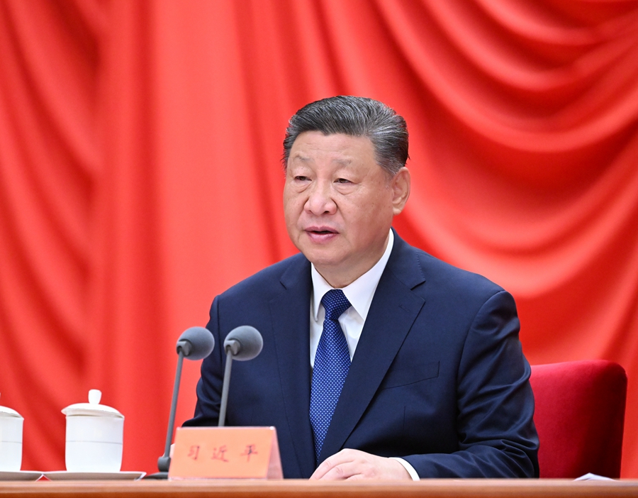??1月6日，中共中央總書記、國(guó)家主席、中央軍委主席習(xí)近平在中國(guó)共產(chǎn)黨第二十屆中央紀(jì)律檢查委員會(huì)第四次全體會(huì)議上發(fā)表重要講話。